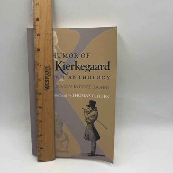 Vintage Lot of 2 Soren Kierkegaard Paperback Books Fear Humor Wisdom Philosophy - Picture 11 of 14